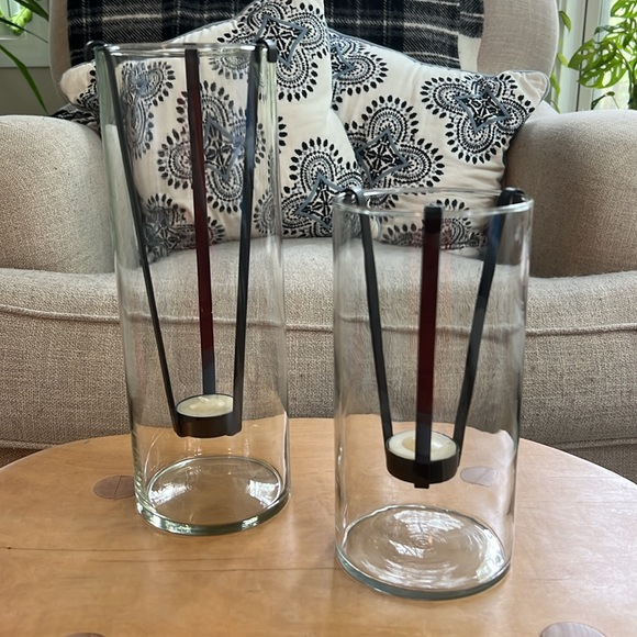 Tea light glass candle holders - Picture 6 of 6